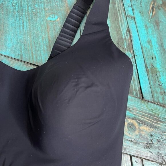 KNIX Catalyst Sports Bra - Black Wireless Sports Bra Size 6 Activewear Yoga - Picture 5 of 12